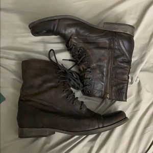 Steve Madden Troopah leather boots